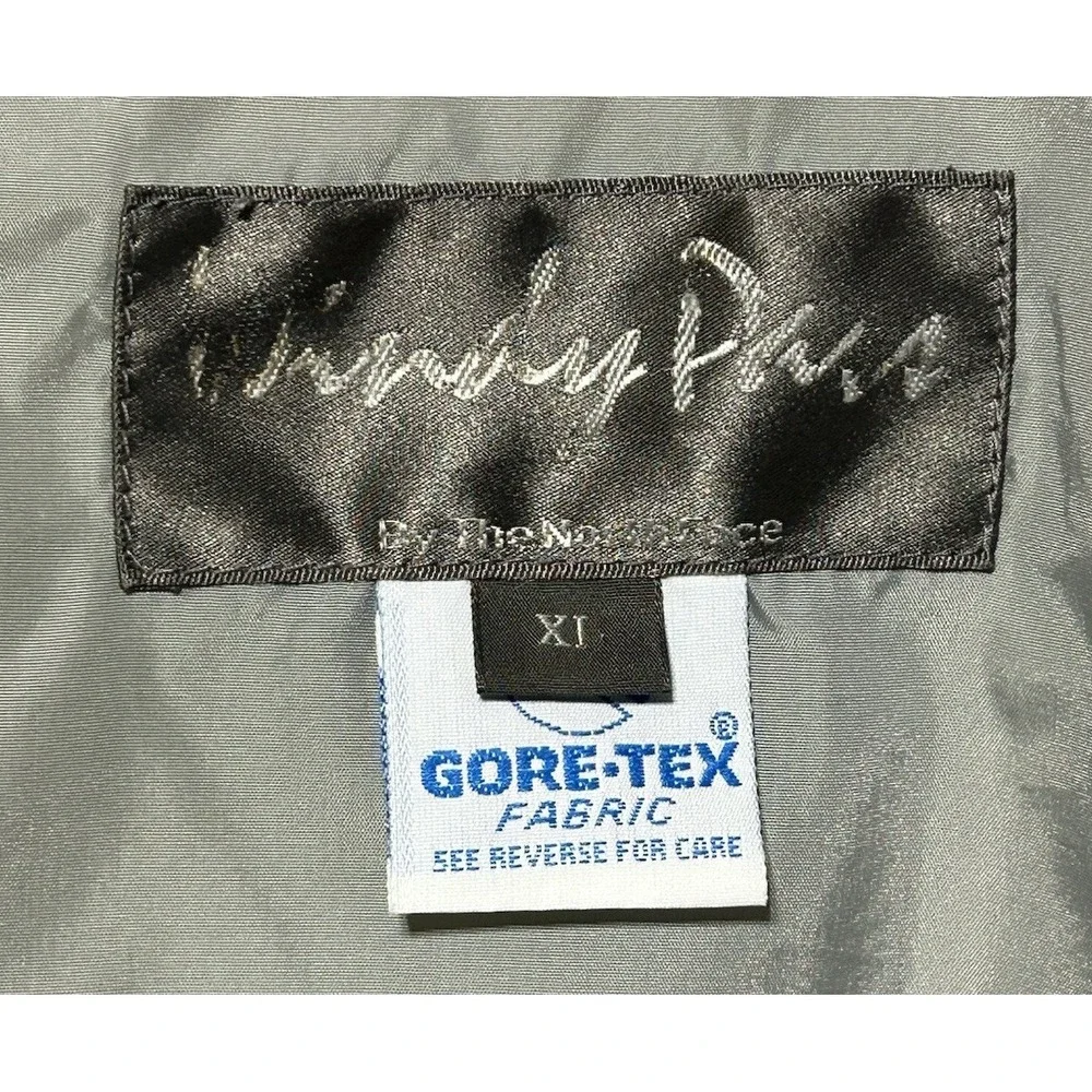 Vintage 80's Windy Pass by The North Face Gortex Bomber Jacket Sz XL‎ Hooded USA